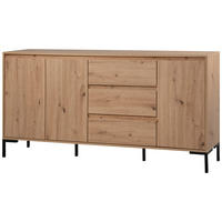 Sideboard Korsika Eiche Artisan Nachbildung B/H/T: ca. 170x87x40 cm Korsika - Eiche (170,00/87,00/40,00cm)