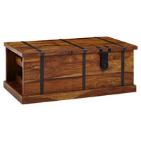 Couchtisch braun B/H/T: ca. 60x40x100 cm Couchtisch - braun (60,00/40,00/100,00cm) - Wohnling
