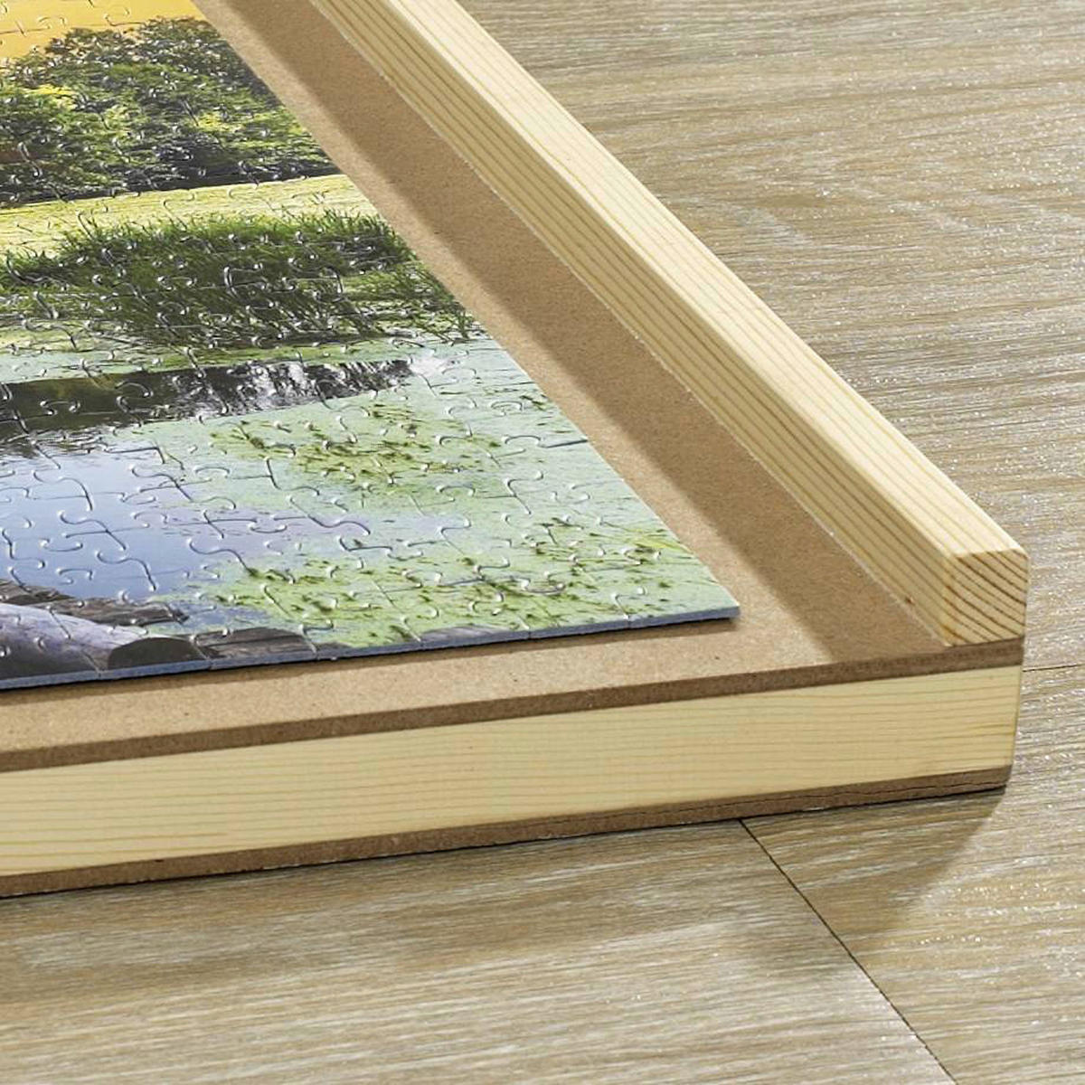 HI Puzzlebrett 1500er B/H/L: ca. 67x4,5x90 cm 1500er - natur (90,00/67,00/4,50cm) - HI