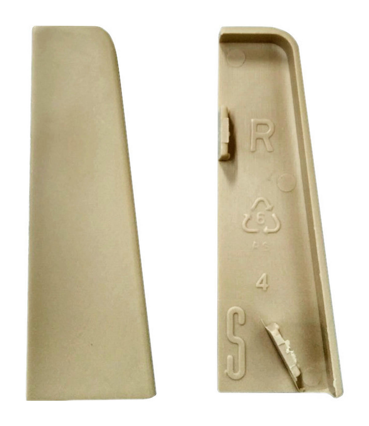 Endkappe ahorn L/B/H: ca. 1x1x5,8 cm Endkappe Ahorn 58mm (2 Stück) - ahorn (1,00/1,00/5,80cm)