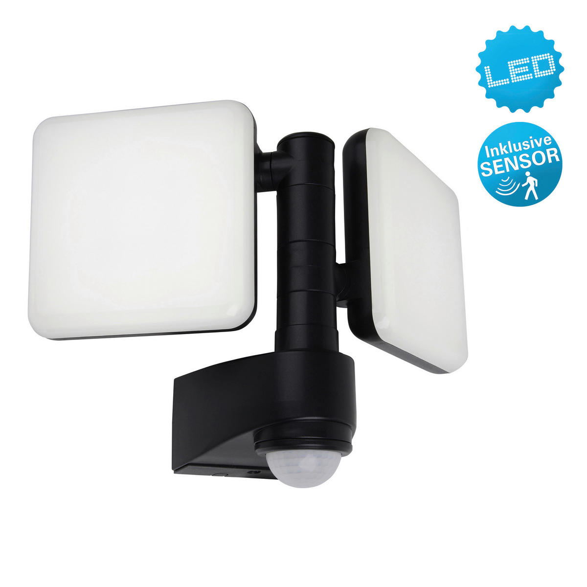 Außenwandleuchte Jaro 1079897 B/H/T: ca. 32,5x23x14 cm LED Außenwandleuchte "Jaro" - (32,50/23,00/14,00cm) - Näve Leuchten