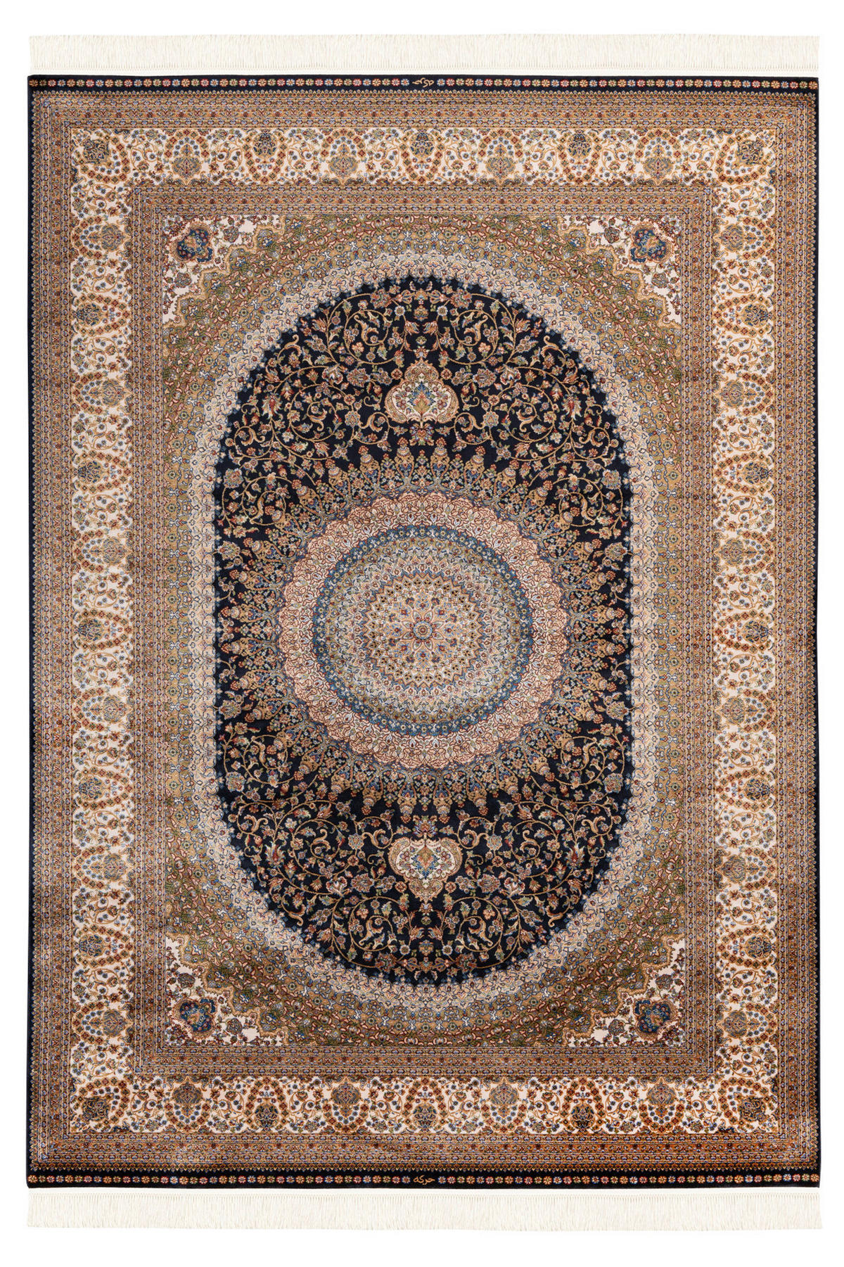 Obsession Teppich My Babylon of Obsession blau B/L: ca. 140x200 cm My Babylon of Obsession - blau (140,00/200,00cm) - Obsession