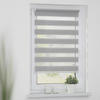 Doppelrollo Duo meliert hellgrau B/L: ca. 70x150 cm Duo meliert - hellgrau (70,00/150,00cm) - LICHTBLICK