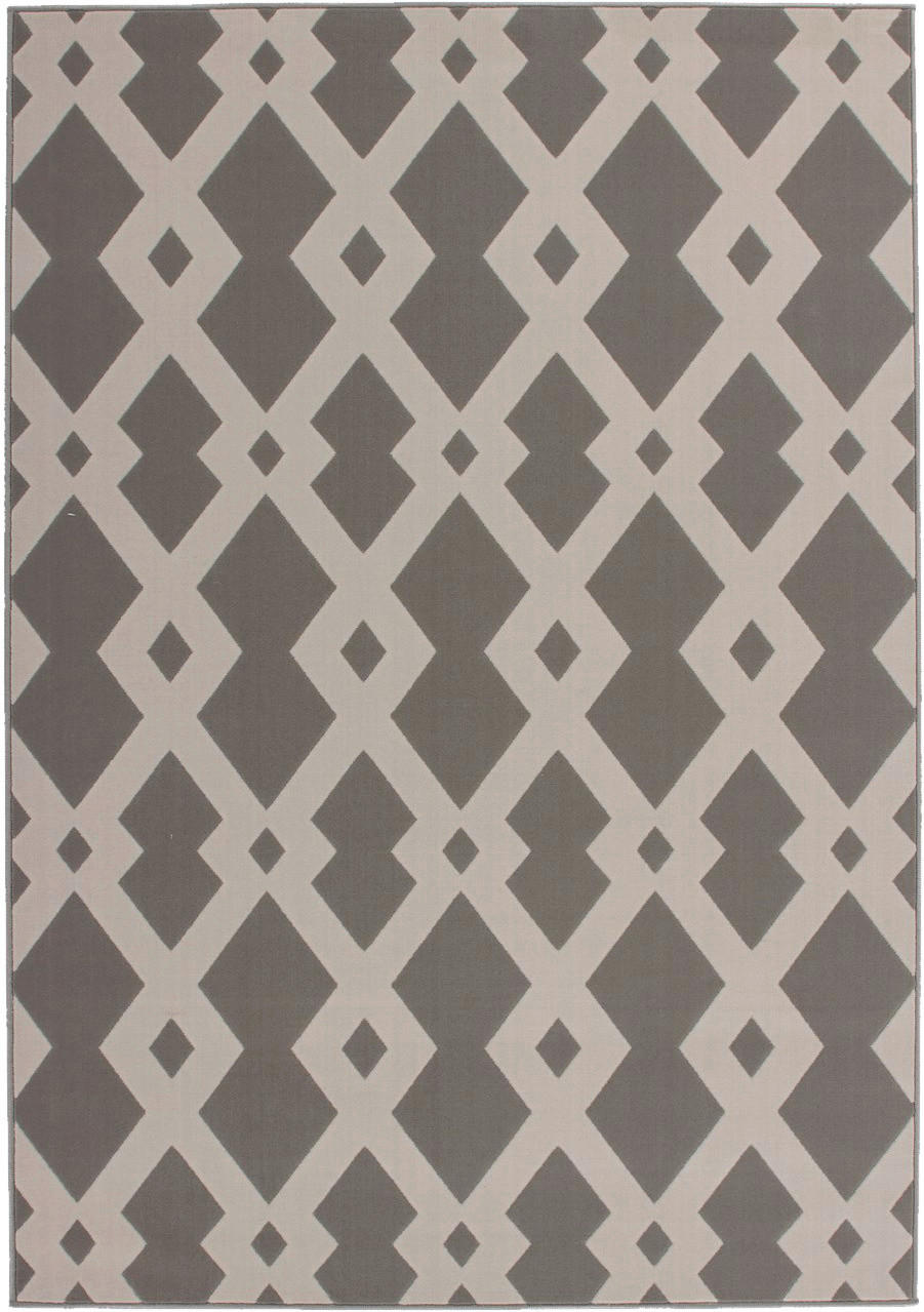 Kayoom Kurzflorteppich Now! 125 taupe B/L: ca. 80x150 cm Now! 125 - taupe (80,00/150,00cm) - Kayoom