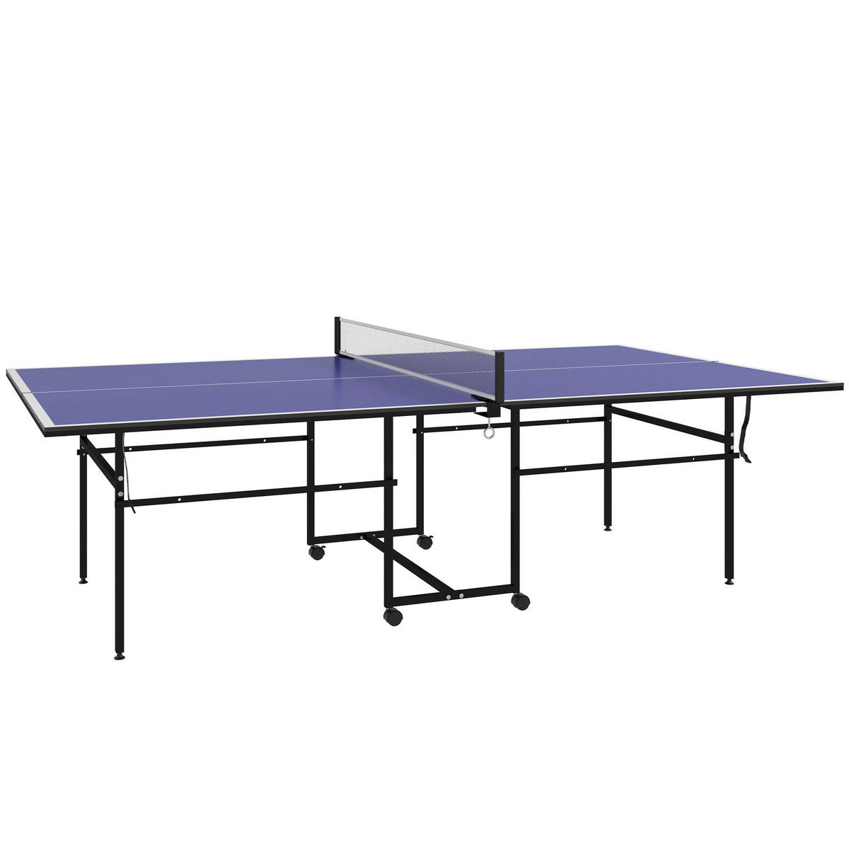 SPORTNOW Tischtennisplatte blau B/H/L: ca. 152,5x274x75,5 cm Tischtennisplatte - blau (75,50/152,50/274,00cm) - SPORTNOW