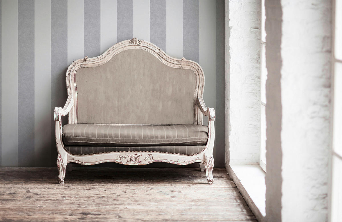 A.S.Creation Vliestapete Memory 3 Streifen grau B/L: ca. 53x1005 cm Memory 3 - grau (53,00/1005,00cm) - A.S.Creation