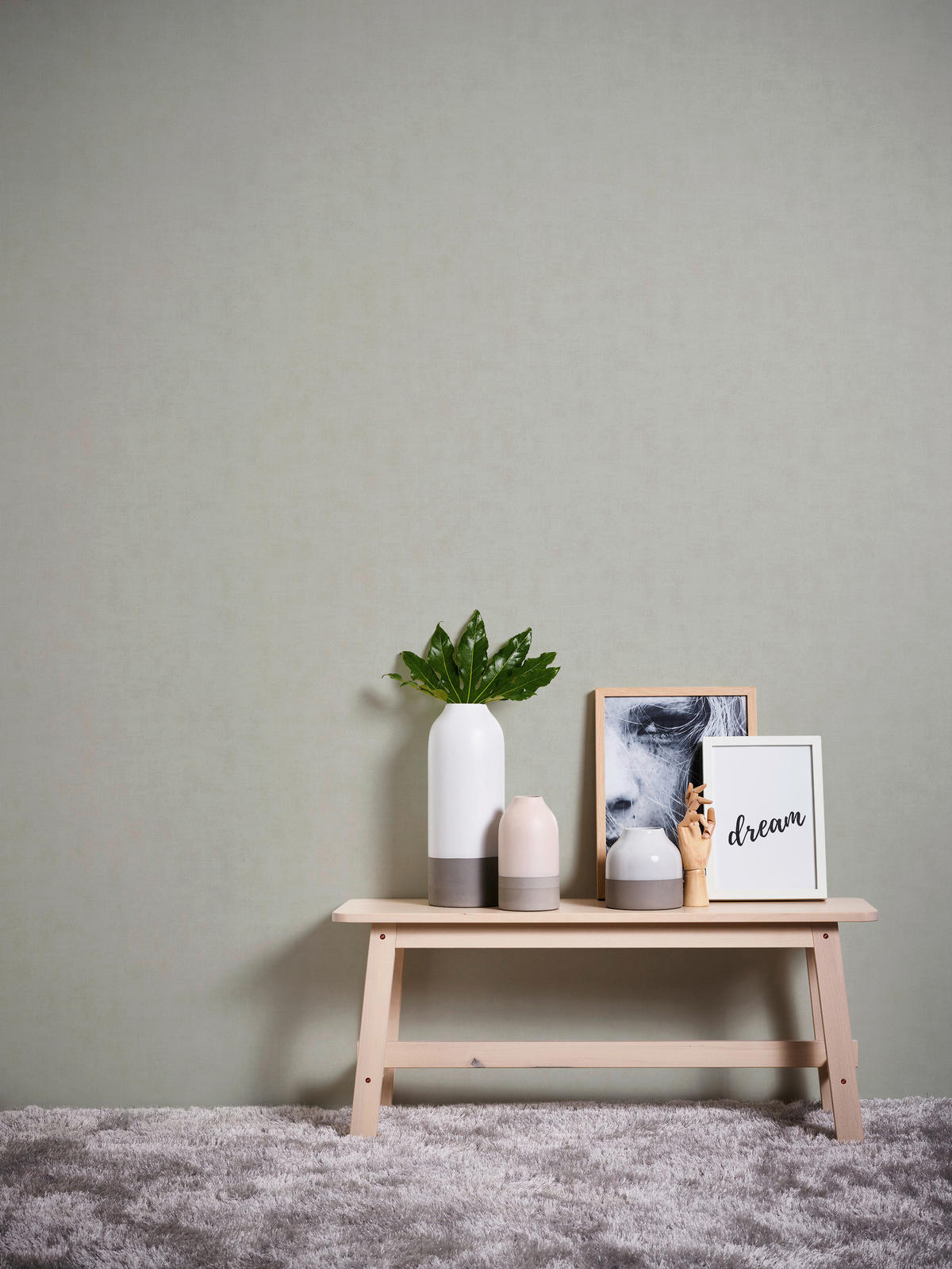 Vliestapete Uni grau taupe B/L: ca. 53x1005 cm Vliestapete_37416-9 - taupe/grau (53,00/1005,00cm)