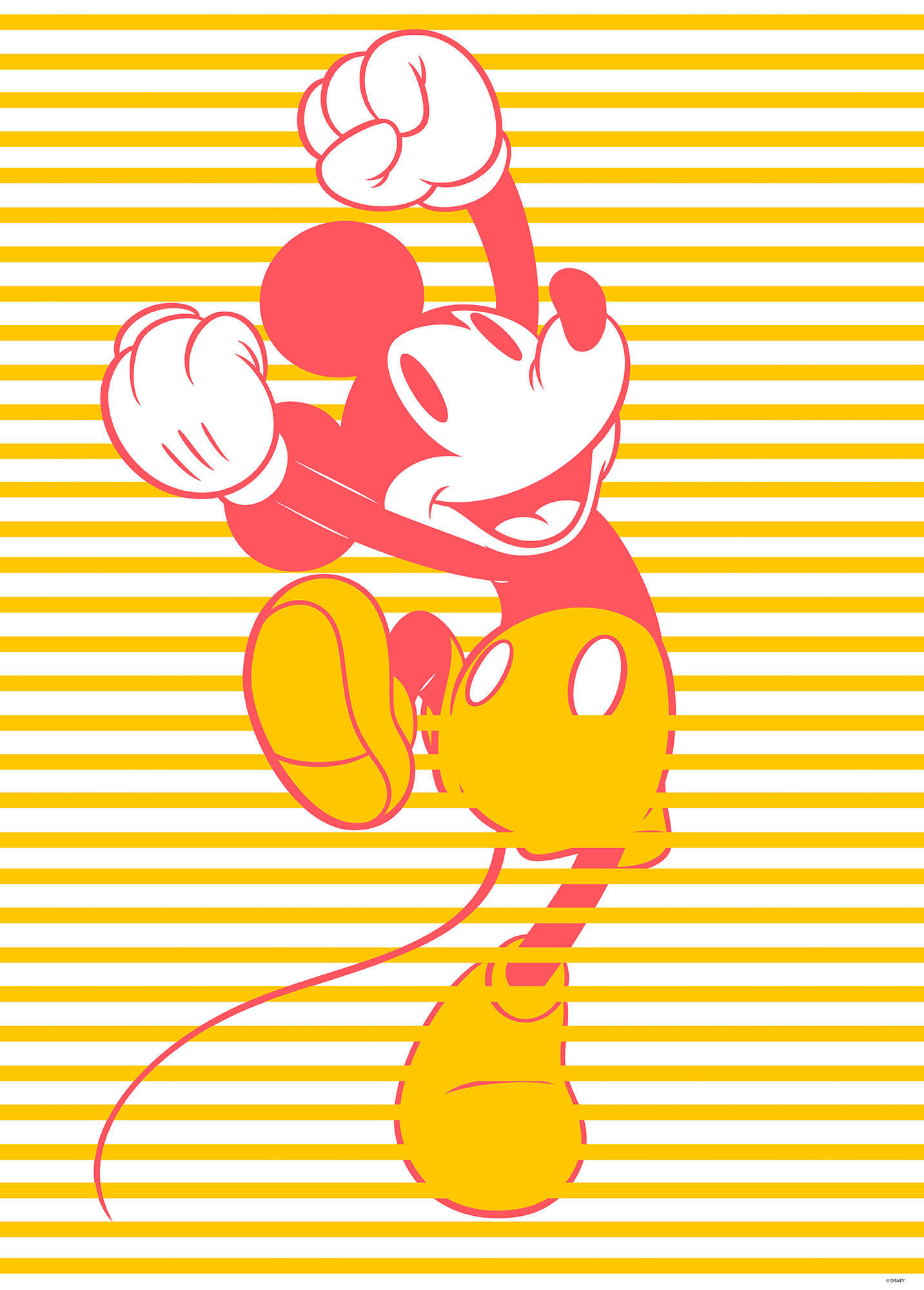 Komar Poster Mickey Unwind Disney B/L: ca. 50x70 cm