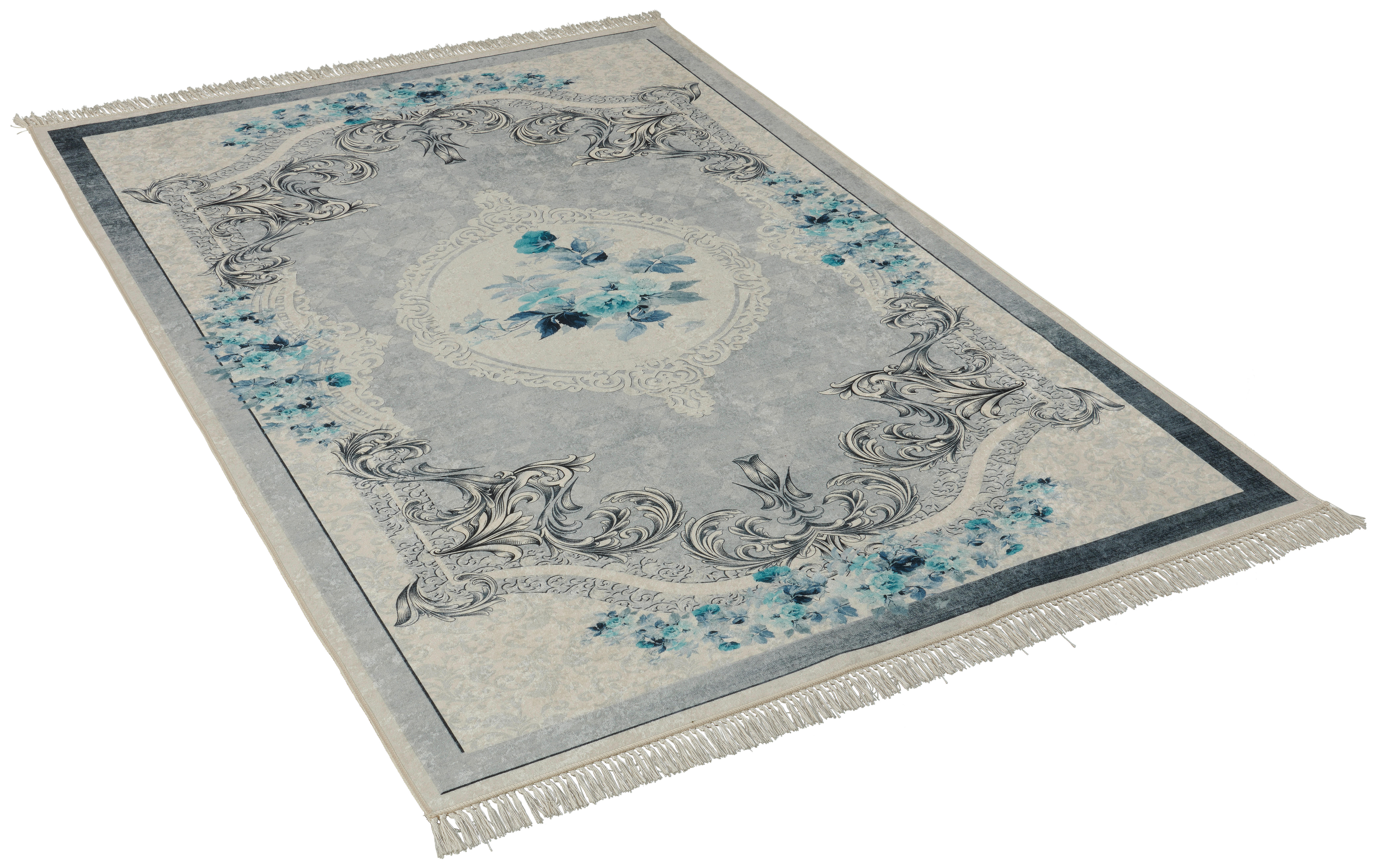 Druckteppich Sunshine grau B/L: ca. 60x90 cm Sunshine - grau (60,00/90,00cm)