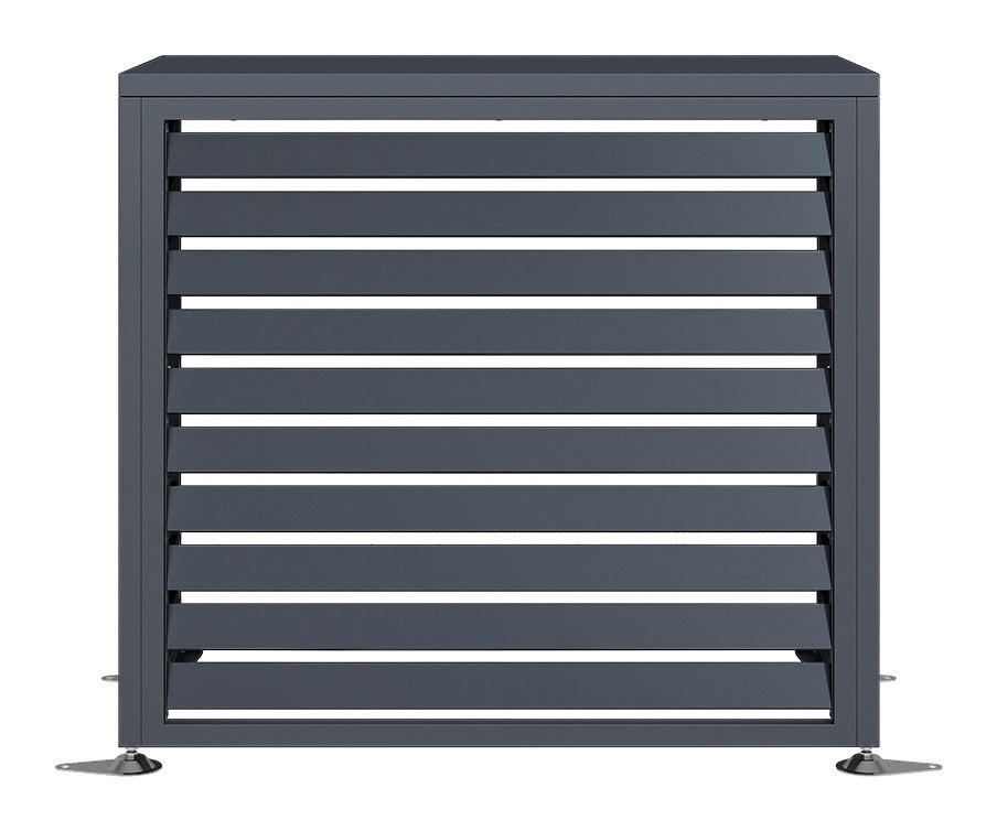 Westmann Verkleidung Wärmepumpe Boxa anthrazit B/H/L: ca. 100x97x56 cm Boxa - anthrazit (56,00/100,00/97,00cm) - Westmann