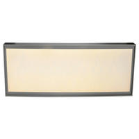 Näve Leuchten LED-Panel 1192026 Alu Metall Kunststoff B/H/T: ca. 29,5x1x59,5 cm 1 Brennstellen Diversity - Alu (29,50/1,00/59,50cm) - Näve Leuchten