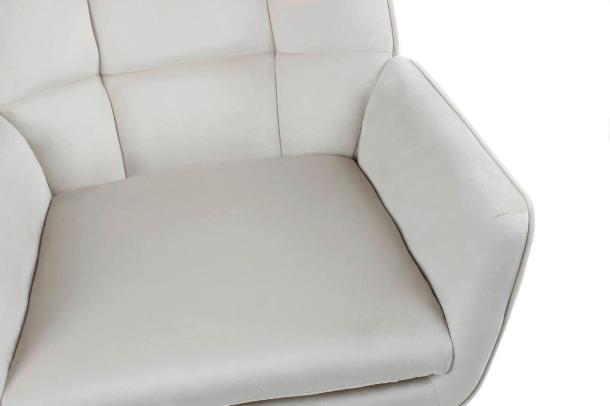 Schaukelstuhl Bryana 100 beige B/H/T: ca. 88x97x68 cm Bryana 100 - braun/beige (88,00/97,00/68,00cm) - 360 Living