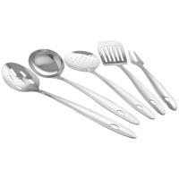 POCOline Küchenhelferset silber Edelstahl Küchenhelferset_5tlg. - silber - POCOline