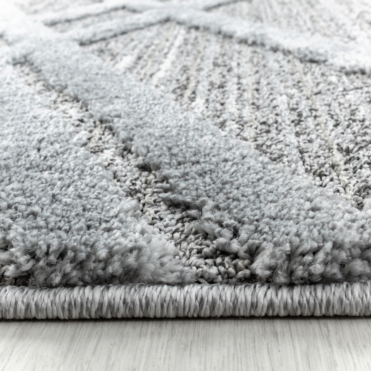 Ayyildiz Teppich PISA grau B/L: ca. 280x370 cm PISA - grau (280,00/370,00cm) - Ayyildiz