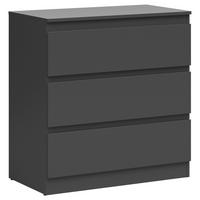 Kommode Mara anthrazit B/H/T: ca. 77x81x42 cm Mara - anthrazit (77,00/81,00/42,00cm)