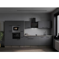 Küchenblock Oliver B/H/T: ca. 370x205x60 cm Oliver - Eiche/grau (370,00/205,00/60,00cm) - Respekta