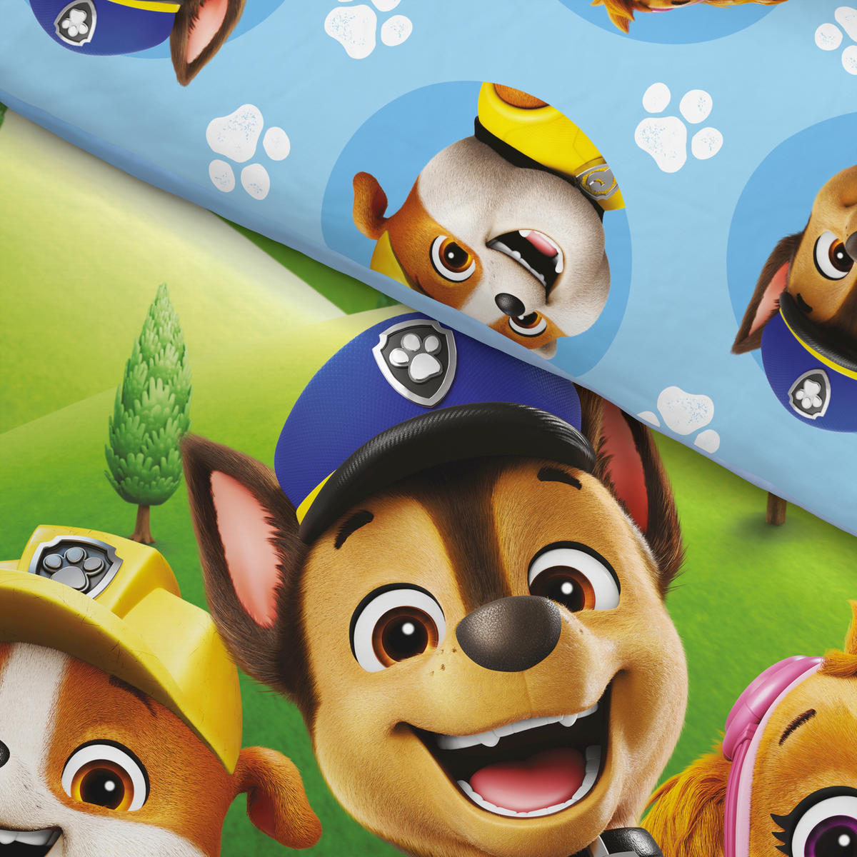 Microfaser Bettwäsche Bettwäsche_Microfaser_Paw_Patrol - bunt (135,00/200,00cm) - Paw Patrol