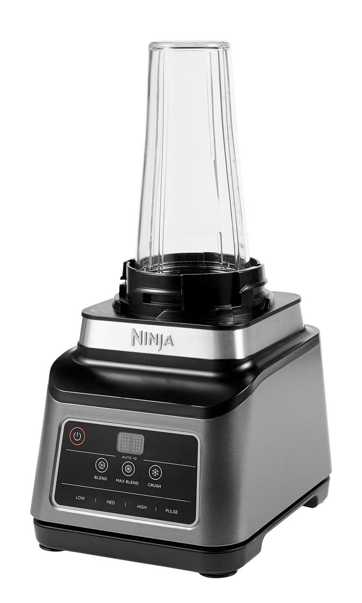 Ninja Standmixer 2in1 schwarz silber Kunststoff B/H/L: ca. 19x44,5x25 cm BN750EU - schwarz/silber (25,00/19,00/44,50cm) - Ninja