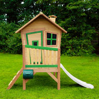 AXI Spielhaus Robin grün B/H/L: ca. 264x203x177 cm Robin - braun/weiß (177,00/264,00/203,00cm) - AXI