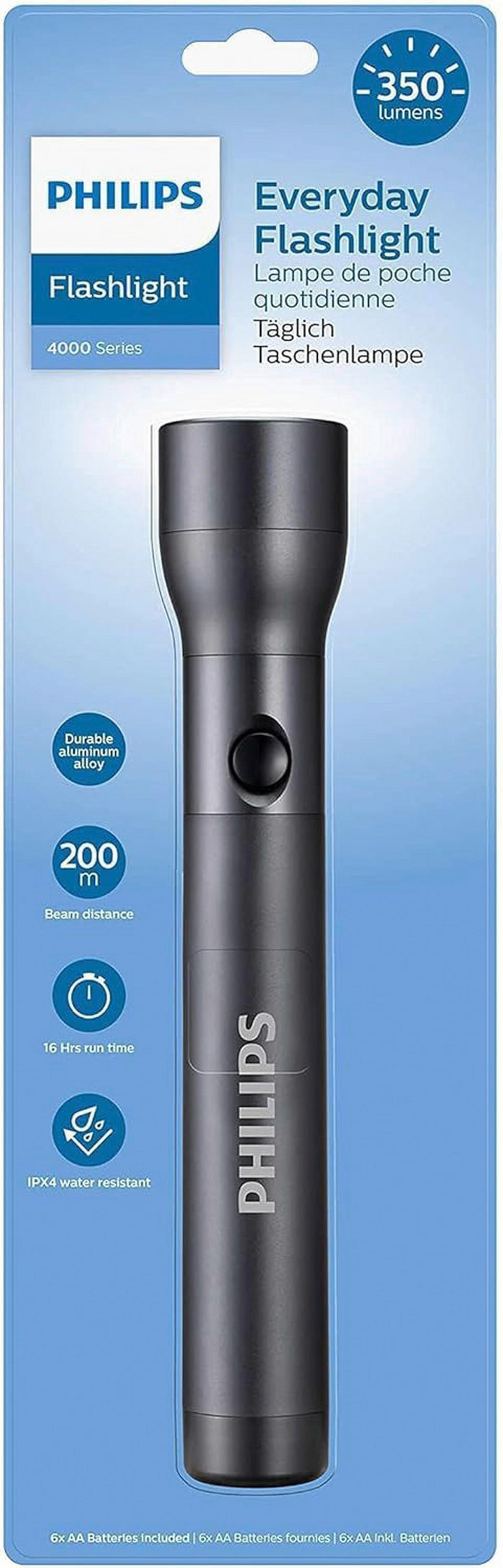 Philips Taschenlampe LED-Taschenlampe - (5,00cm) - Philips