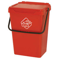 Eco-Logico Eimer rot Polypropylen B/H/L: ca. 30,5x51x40 cm Eimer 30l - rot (40,00/30,50/51,00cm) - Eco-Logico