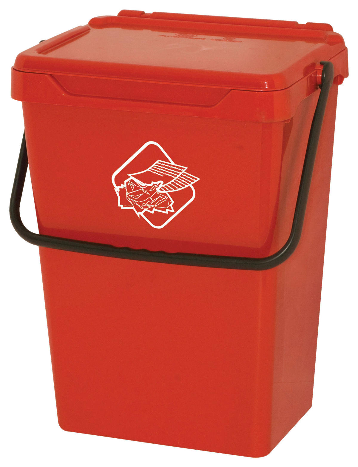 Eco-Logico Eimer rot Polypropylen B/H/L: ca. 30,5x51x40 cm Eimer 30l - rot (40,00/30,50/51,00cm) - Eco-Logico