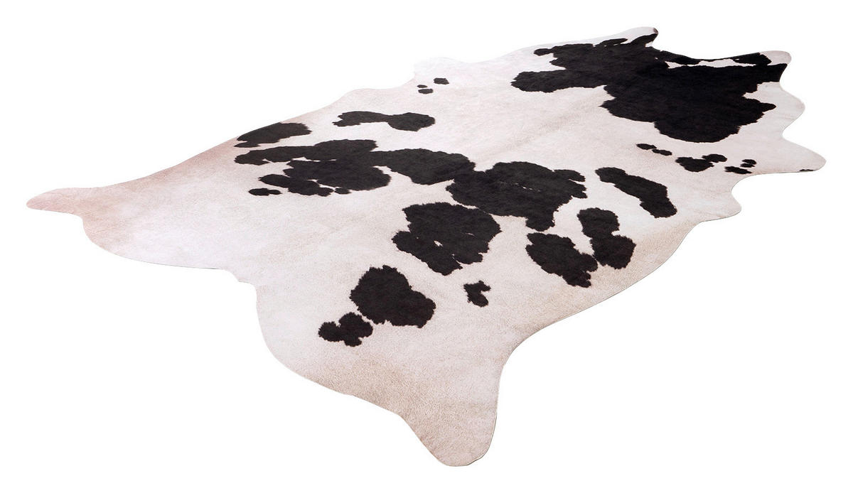 Obsession Fellimitat My Toledo schwarz B/L: ca. 155x190 cm My Toledo - weiß/schwarz (155,00/190,00cm) - Obsession