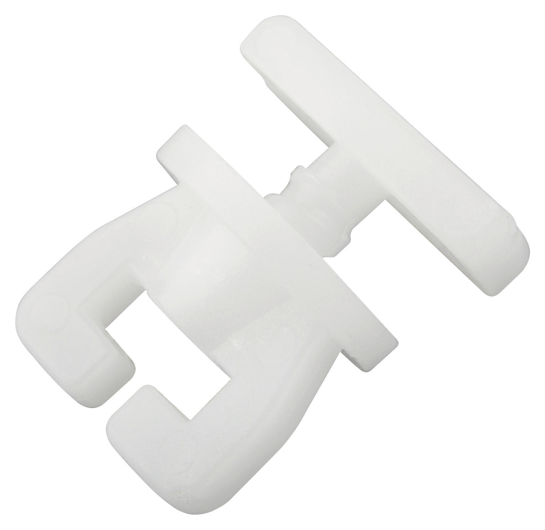 ondeco Zwischenfeststeller für Gardinenschiene Zwischenfeststeller_4erPack - weiß - ondeco