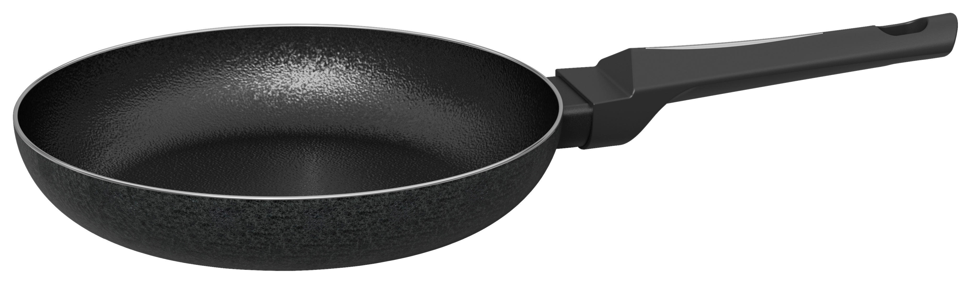 LACOR Voga Bratpfanne Aus Geschmiedetem Aluminium, 20 Cm, Schwarz – Mit Robuster 3-fach Antihaftbeschichtung, Für Alle Herdarten