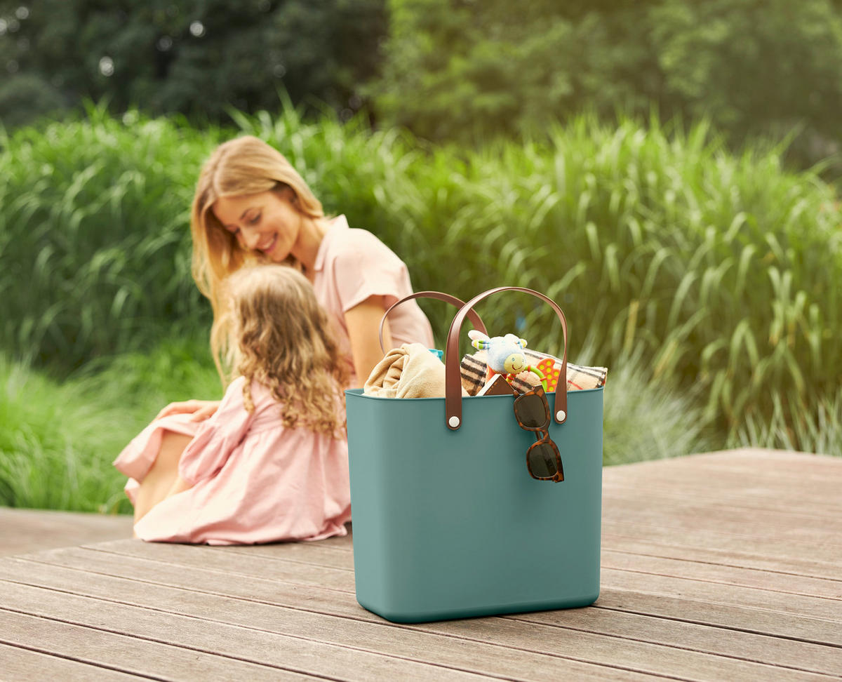 Rotho Tasche grün B/H/L: ca. 23,5x34x40 cm Multibag_Albula 25l - grün (40,00/23,50/34,00cm) - Rotho