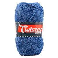 Handstrickgarn Sox jeans L: ca. 42000 cm Sox - Multi/jeans (42000,00cm) - Twister