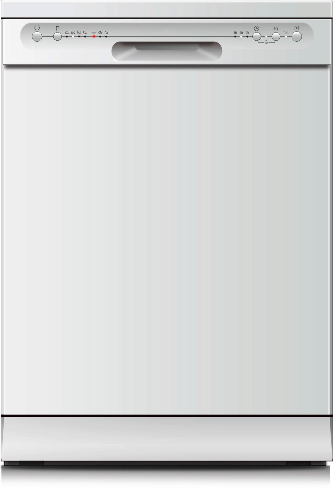 PKM Geschirrspüler GSP12-6E weiß B/H/T: ca. 60x85x60 cm Geschirrspüler GSP12-6E - weiß (60,00/85,00/60,00cm) - PKM