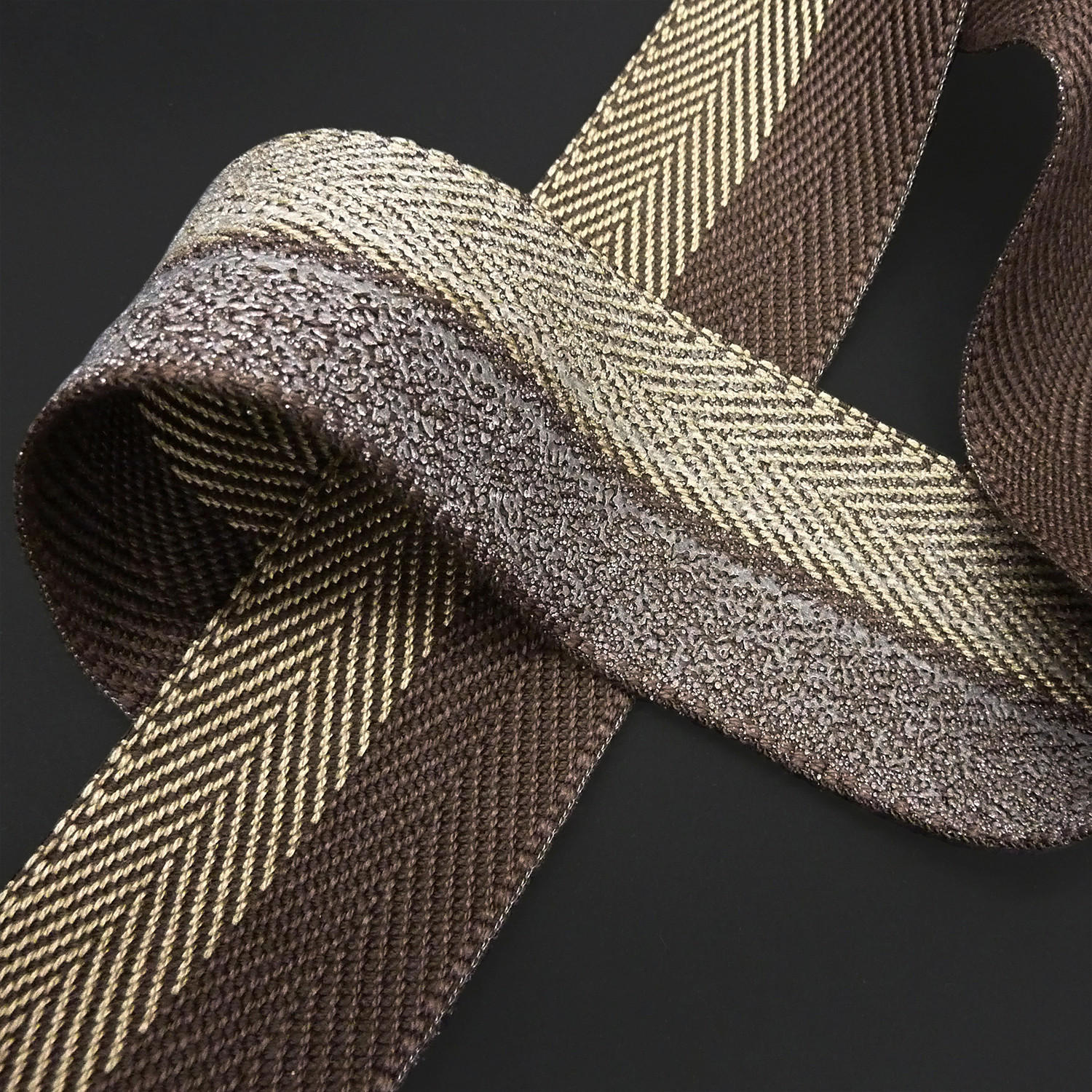 Teppicheinfassband beige B: ca. 4,3 cm Teppichband_aufbügelbar - beige/braun (4,30/500,00cm)