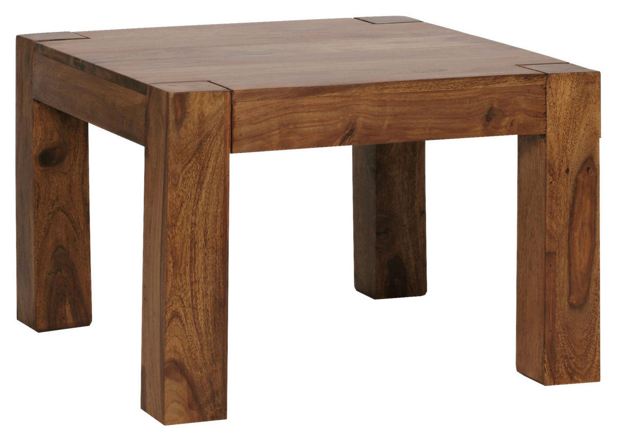 Couchtisch natur B/H/T: ca. 60x40x60 cm Couchtisch - natur (60,00/40,00/60,00cm) - Wohnling