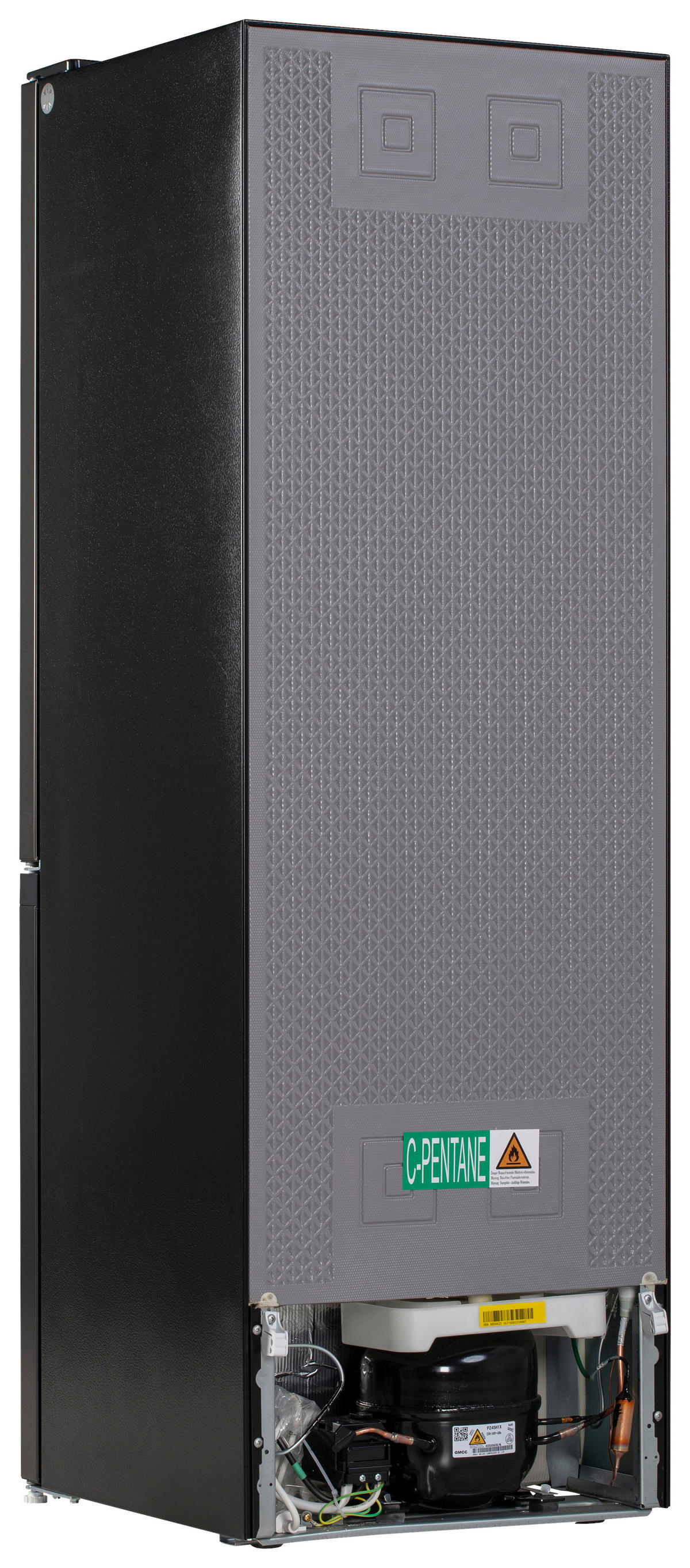 POCOline Kühl-/Gefrierkombination KGK 144-157 CDIX dark Inox B/H/T: ca. 47x144x50 cm Kühl-/Gefrierkombi KGK 144-157 CDIX - dark Inox (47,00/144,00/50,00cm) - POCOline