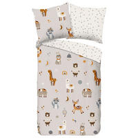 Bettwäsche Woody Multi Baumwolle B/L: ca. 135x200 cm Woody - Multi (135,00/200,00cm) - Good Morning