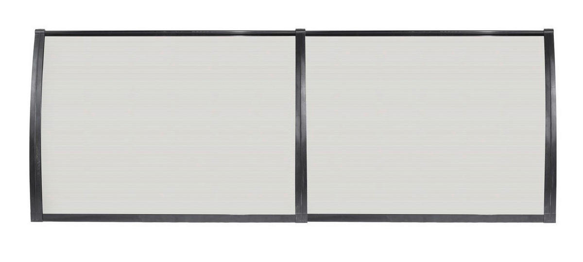 Burtas Vordach Vordach Crocus transparent B/H/L: ca. 240x23x80 cm Crocus - transparent (80,00/240,00/23,00cm) - Burtas Vordach