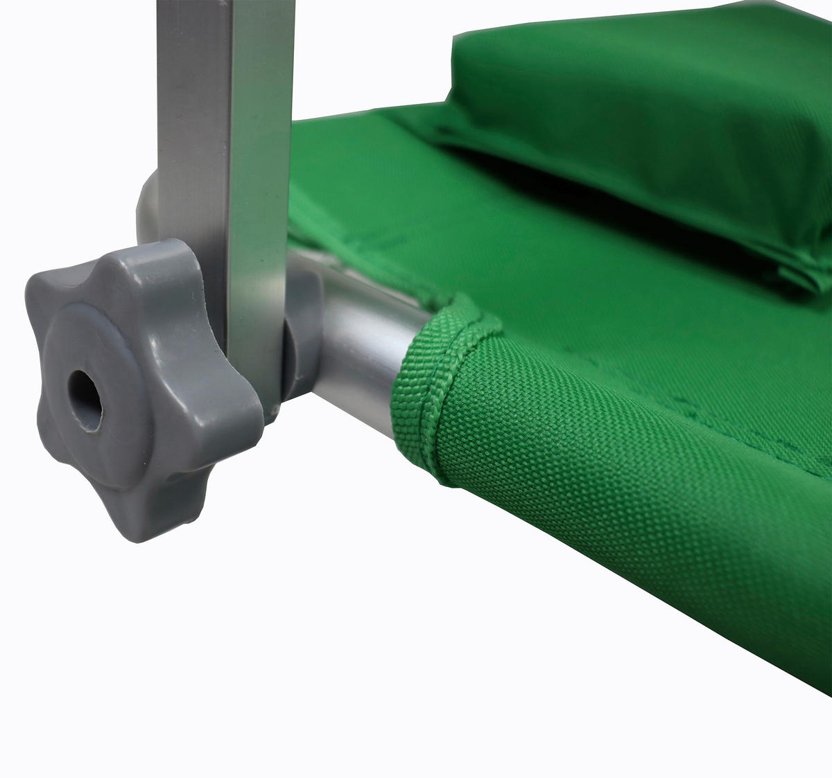 VCM Sonnenliege grün Polyester-Mischgewebe B/H/L: ca. 65x16x165 cm Sonnenliege - grün (165,00/65,00/16,00cm) - VCM