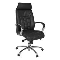 Drehstuhl schwarz Bürostuhl - schwarz (66,00/128,00/62,00cm) - Amstyle