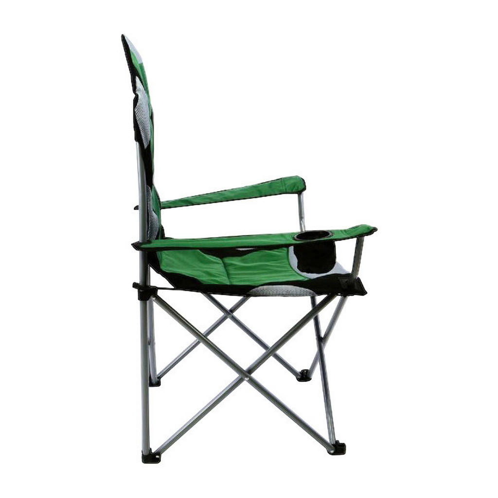 Thumbnail - VCM Campingstuhl 2er Set grün Polyester B/H/T: ca. 47x90x47 cm