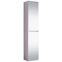 Garderobenschrank Mirror weiß B/H/T: ca. 37x191x34 cm Mirror - weiß (37,00/191,00/34,00cm) - Trendteam