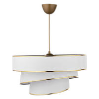 Opviq Pendelleuchte gold B/H/T/L/D: ca. 40x72x40x40x40 cm E27 1 Brennstellen Couper - gold (40,00/40,00/72,00cm) - Opviq