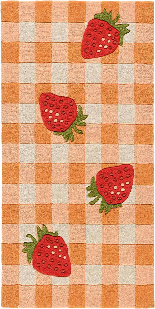 Arte Espina Kurzflorteppich Joy 996 rot B/L: ca. 70x140 cm Joy 996 - rot (70,00/140,00cm) - Arte Espina