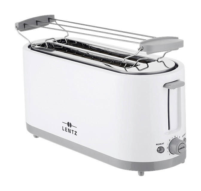 LENTZ Toastautomat 74275 weiß Kunststoff Toastautomat - weiß - LENTZ