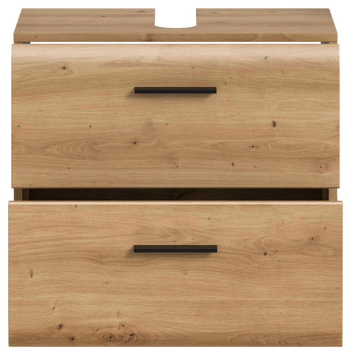 Waschbeckenunterschrank Ice Artisan Oak Nachbildung B/H/T: ca. 60x54x60 cm Ice - (60,00/54,00/60,00cm) - xonox.home