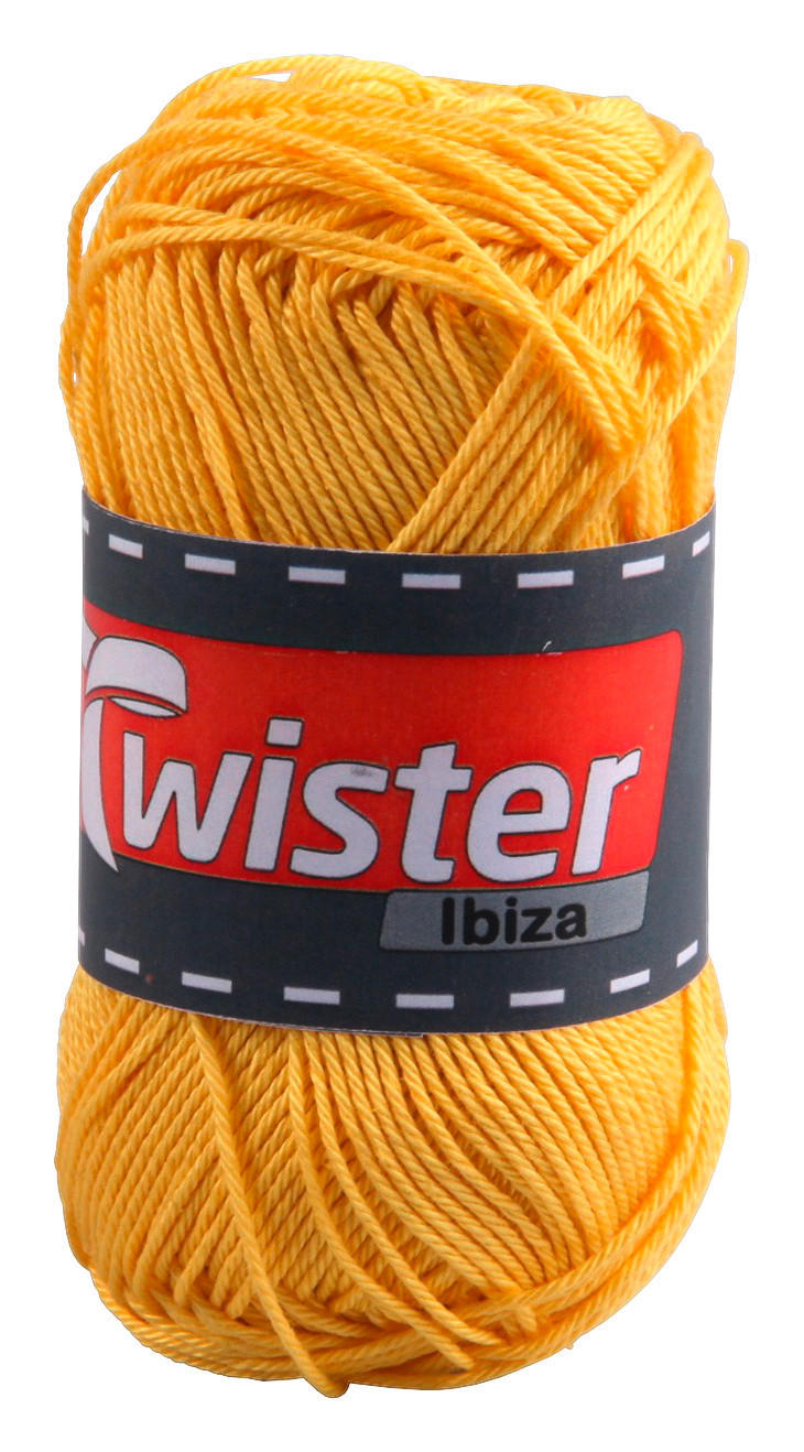 Handstrickgarn Ibiza gelb L: ca. 12500 cm Ibiza - gelb (12500,00cm) - Twister