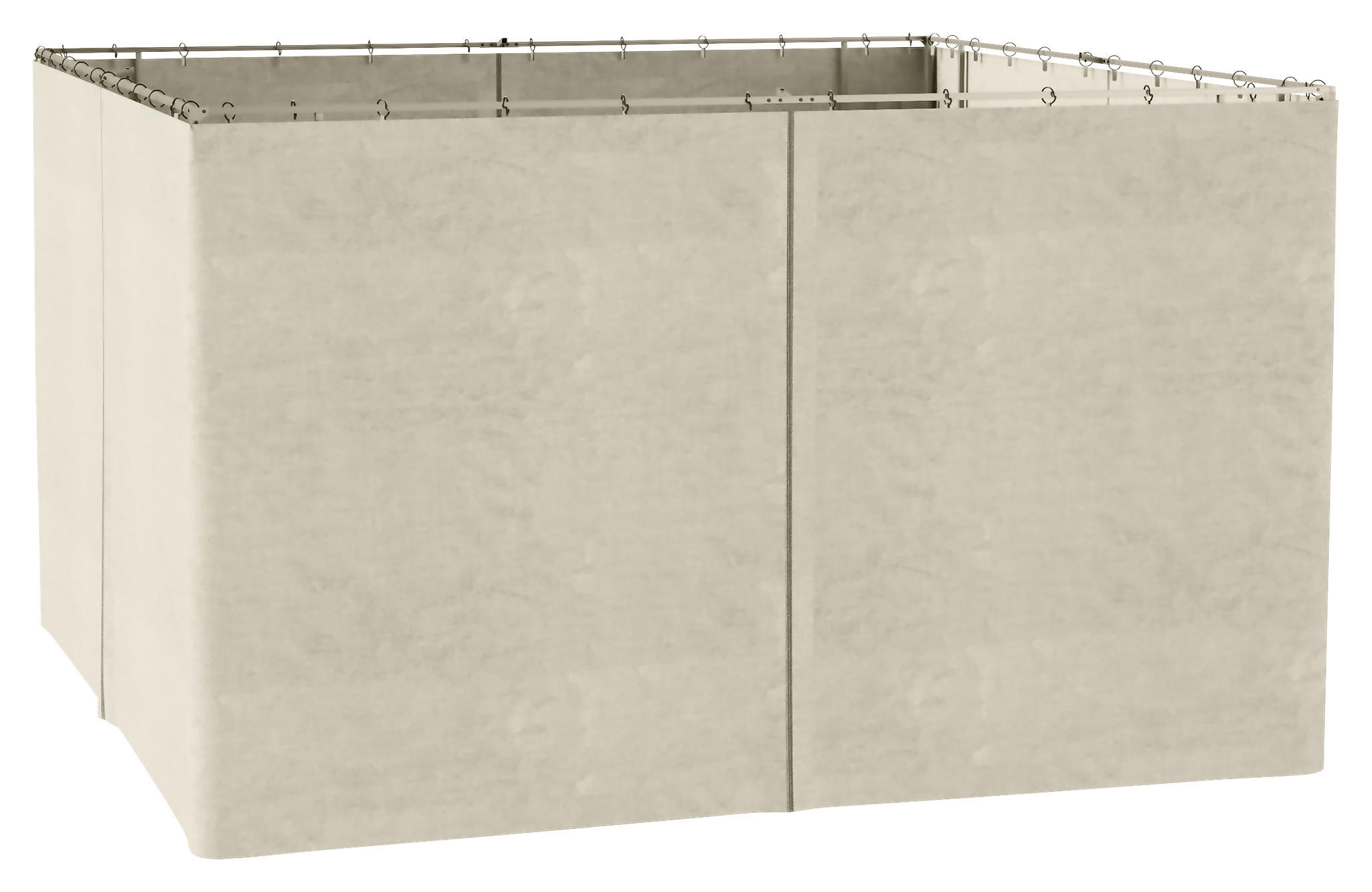 Outsunny Seitenwände mit Klettverschluss Seitenwände_mit_Klettverschluss - beige (352,00cm) - Outsunny
