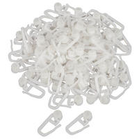 Rollring für U-Laufschiene Rollringe_für_Schiene_100erPack - weiß (2,00cm) - Boviva