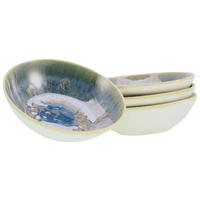 CreaTable Schalen-Set Yuki multicolor Steinzeug D: ca. 17 cm Yuki - multicolor (17,00cm) - CreaTable