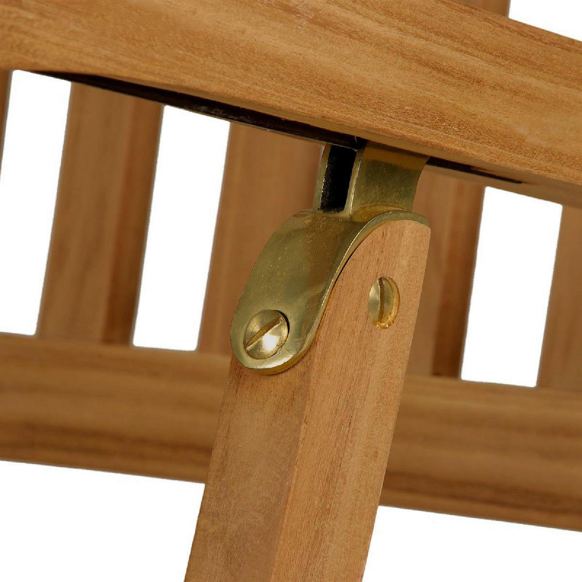 VCM Gartenliege Florentine braun Holz B/H/L: ca. 60x90x160 cm Florentine - braun (160,00/60,00/90,00cm) - VCM